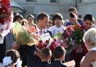 Юрій Дерев'янко відкрив новий навчальний рік у Ланчині